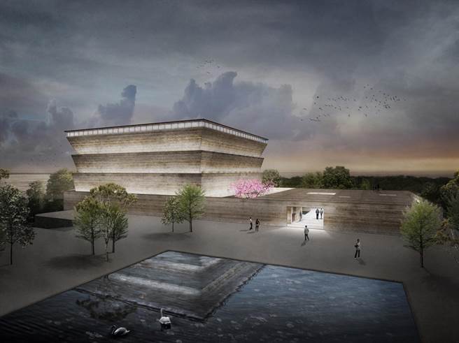 大坪顶纳骨塔新建工程于2019年开工，目前进度已达6成。（新竹市政府提供／陈育贤新竹传真）