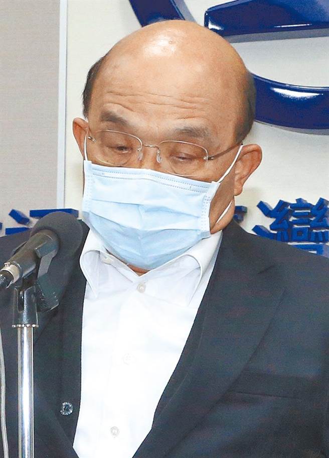 行政院长苏贞昌。（本报资料照片）