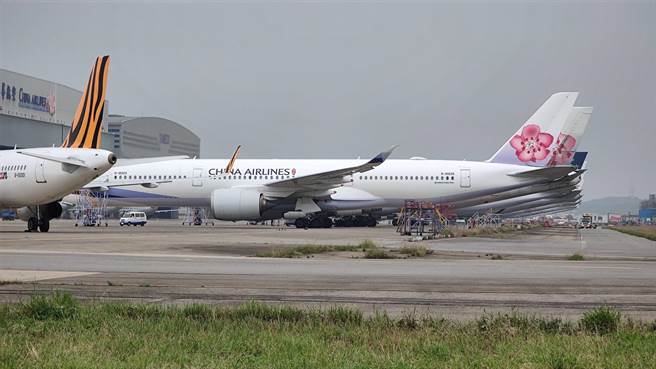 桃園機場公司規劃雙排停機，解決停機坪客滿問題(桃機公司提供)