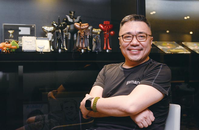 游戏橘子董事长兼执行长刘柏园。图／王德为