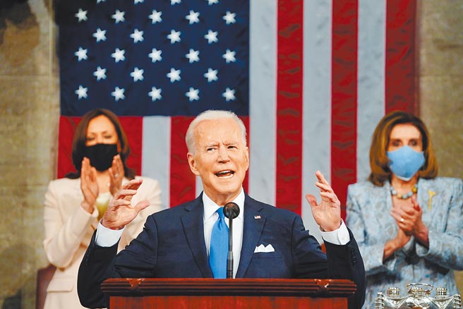 美国拜登政府日前宣布，已完成审视最新对朝（北韩）政策，北韩当局2日强硬回应，指控拜登在国会演说的反朝言论犯下严重错误，北韩不会姑息纵容。（美联社）