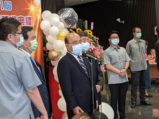 行政院長蘇貞昌。（陳人齊攝）