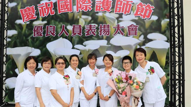 获奖护理师。（北荣提供）