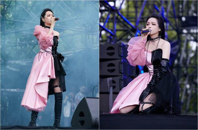 伊能静现身上海音乐节开唱。（图／取材自伊能静工作室微博）