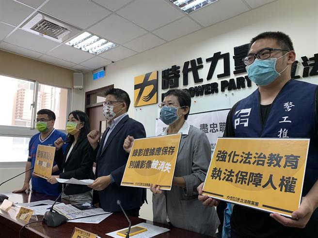 近期警紀事件連環爆，時代力量黨團今要求警政署速提改革機制。（林縉明攝）