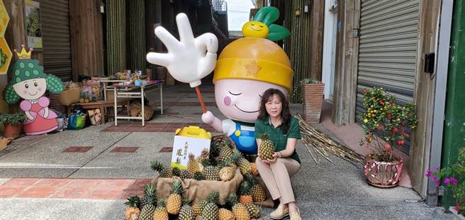 大树是凤梨的故乡，为抢攻母亲节商机，大树姑山仓库举办「凤梨泡泡」系列活动。（柯宗纬翻摄）