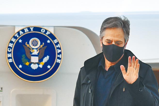 布林肯。（路透）