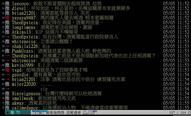 网友讨论。(翻摄自PTT)