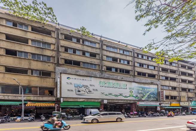 有百年歷史的永和市场，原址要盖桃捷绿线G08站，预计10日展开拆除作业。(蔡依珍摄)