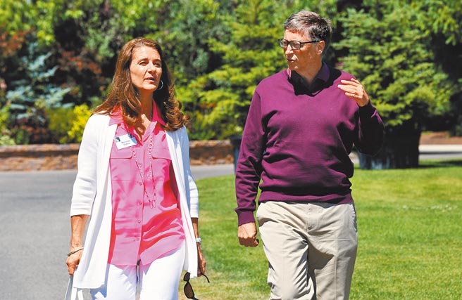 微软创办人比尔盖兹与妻子梅琳达离婚，许多人关注两人财产怎么分配。（路透）