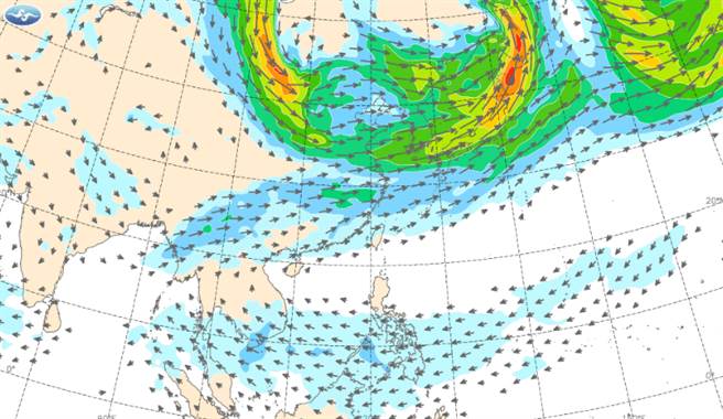 吴德荣指出，未来一周将以午后热对流发展为主，取代锋面影响台湾天气。（中央气象局提供）