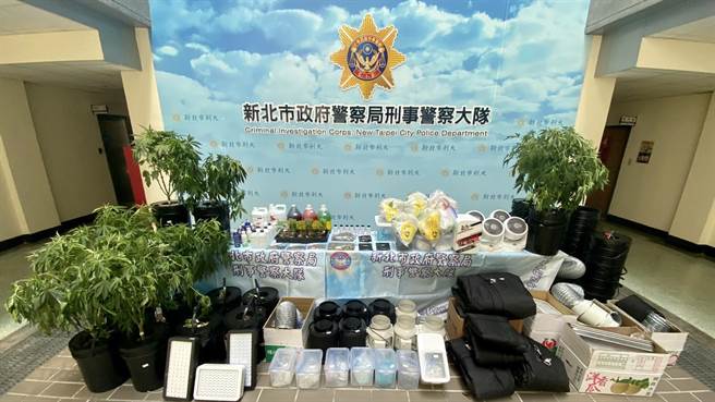 35岁周姓男子为桃园市某仓储业少东，每月薪资10余万元，上月底被警方查获在台南市承租「透天厝」栽种大麻，警方查扣大批证物。（翻摄画面）