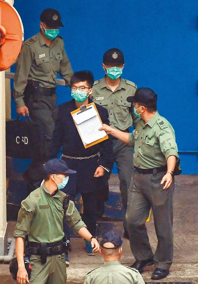 前香港眾志秘书长黄之锋。（中新社）