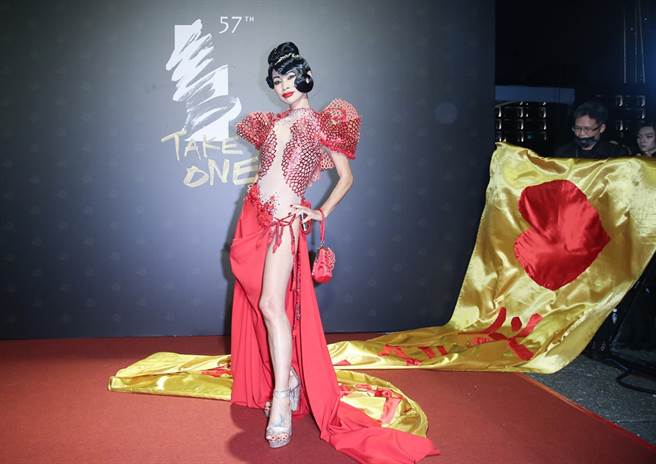 白灵去年为了来参加金马奖，提前来台接受隔离。（图／中时资料照片）