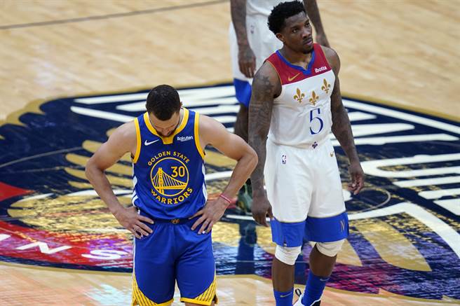 柯瑞表示有点无奈(美联社资料照)