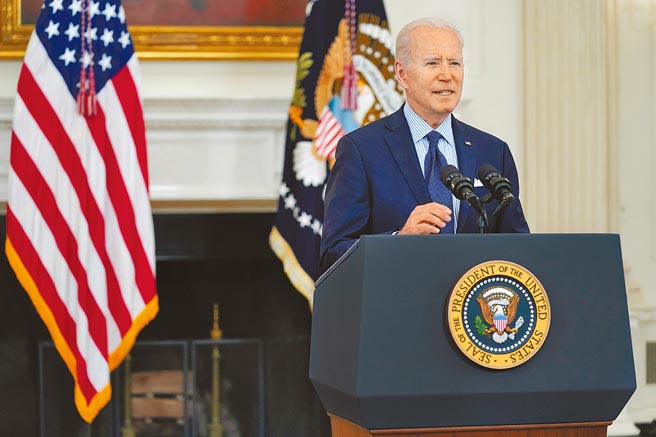 美國總統拜登4日表示，他希望在下月訪歐期間，能與俄羅斯總統普丁會晤。（美聯社）