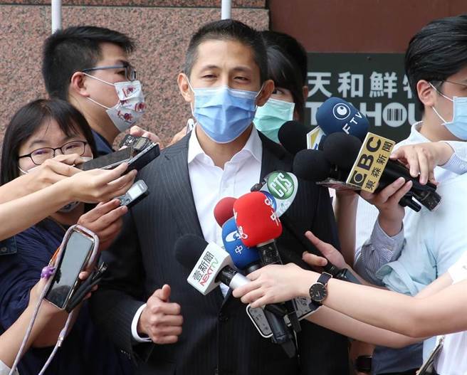 吴怡农受访。（赵双杰摄）
