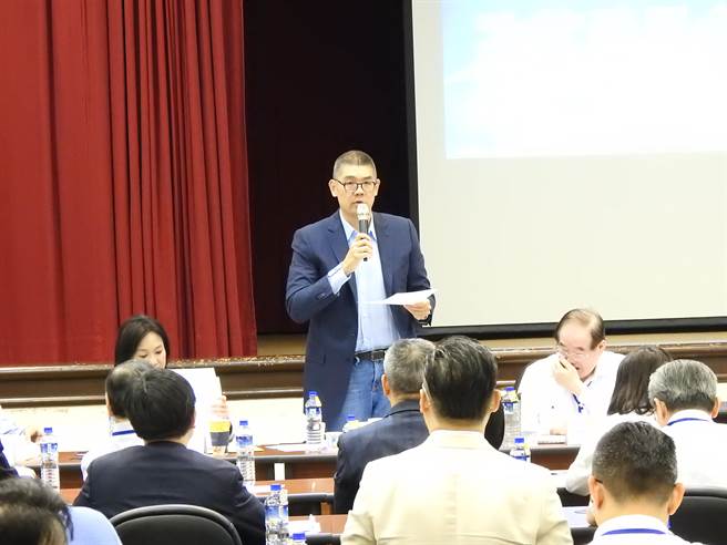 国民党智库副董事长连胜文。（赵婉淳摄）