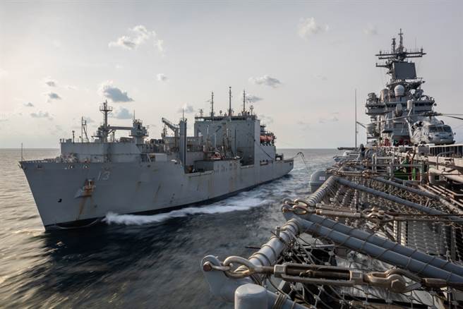 美非洲司令警告，中国大陆若于非洲西岸建立海军基地，配合其在太平洋的行动，可能让美国「腹背受敌」。图为美海军于大西洋作业。（图／美国海军）