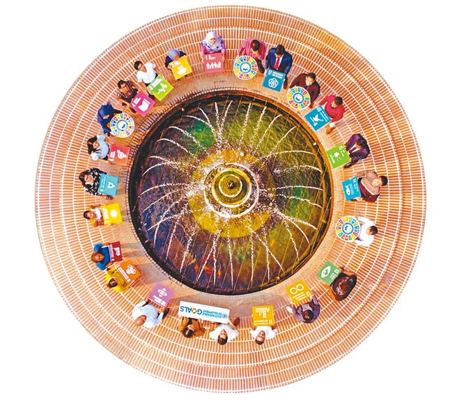 朝阳科大在世界大学影响力排名之SDG4指标-优质教育，名列301-400，深获国际肯定。（朝阳科大提供）