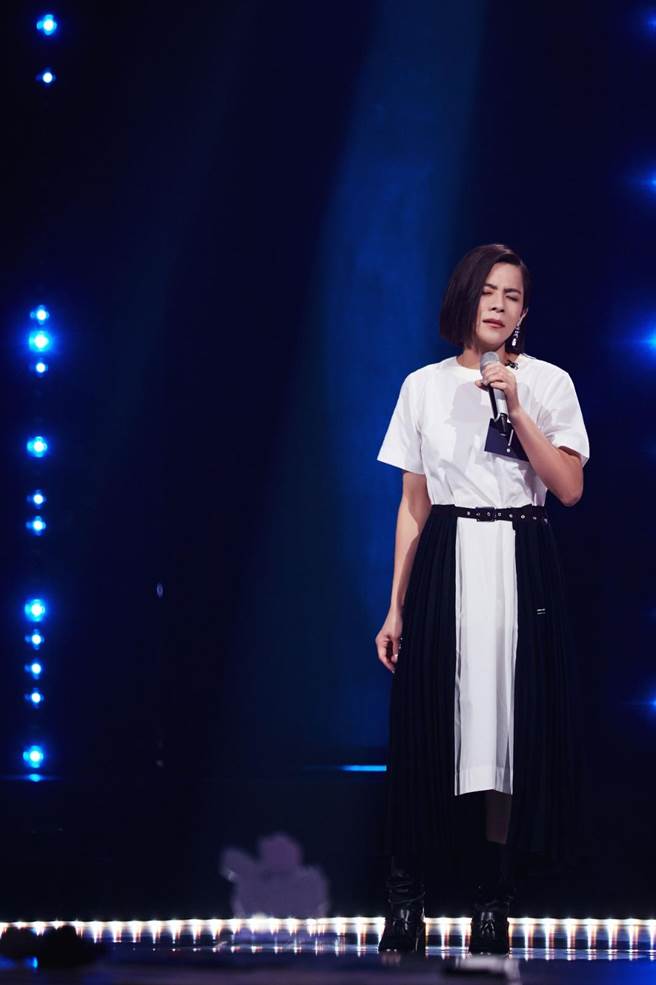 江美琪在昨晚的《谁是宝藏歌手》节目第三集现身。（零加壹文创提供）
