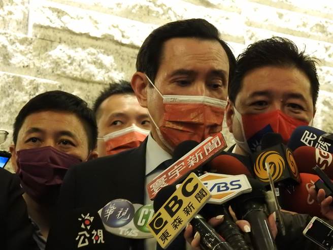 前总统马英九。（赵婉淳摄）