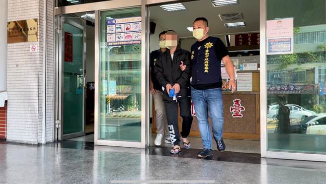 戴嫌曾遭高雄警方連開22槍仍逃逸，這次栽在台南市警方手中。（讀者提供／程炳璋台南傳真）