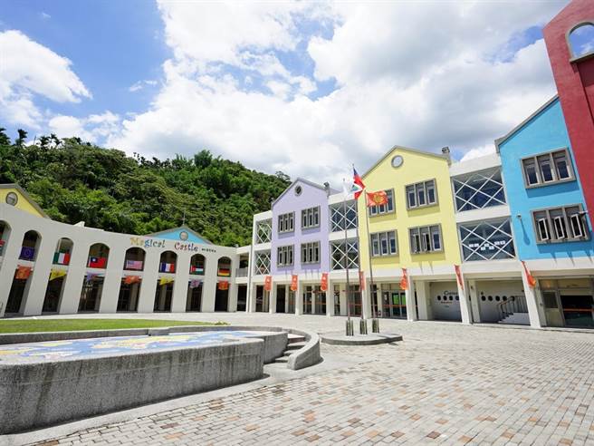 嘉义县竹崎国小文光分班改设为文光国际英语村。（教育部提供／林志成台北传真）