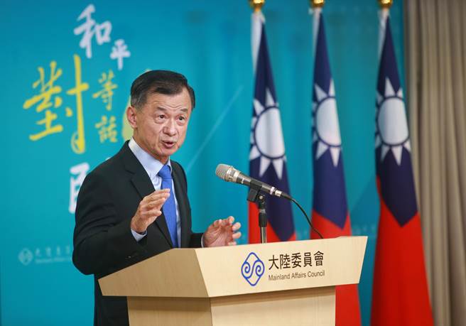 陆委会明日将至立院针对「美中衝突加剧下的臺海情势发展」进行专题报告。图为陆委会主委邱太三。（资料照，陈信翰摄）