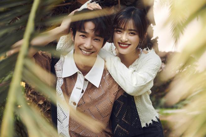 劉以豪與沈月在劇中浪漫談情。（劉以豪工作室提供）