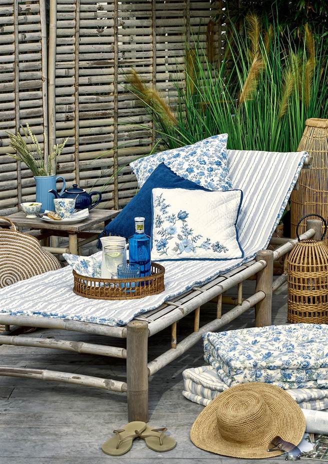 GREENGATE Donna系列湛蓝风情，8月1日上市提供復古风格的生活提案。（GREENGATE提供）