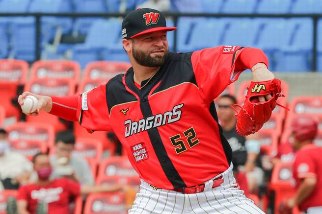 味全龙伍铎相隔361天再拿下先发胜投。（陈麒全摄）