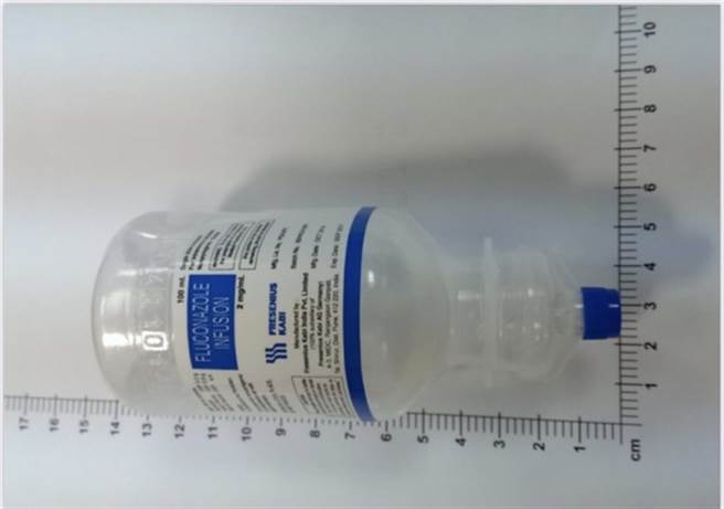 食药署公告，富可纳静脉注射液不纯物超量，1.9万瓶26日前回收。(图/食药署提供)