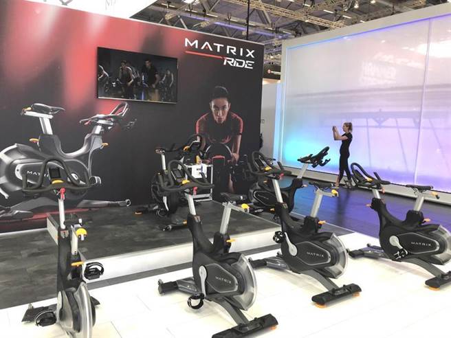 喬山旗下Matrix品牌健身車。（圖／劉朱松）
