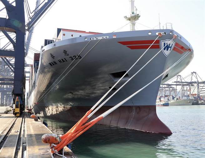 萬海大開新航線，成功搶得疫情財。（圖／萬海提供）
