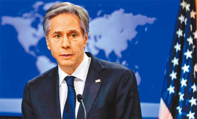 美國國務卿布林肯。（路透）