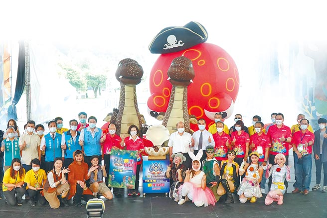 第21届宜兰绿色博览会「希望城堡」9日闭幕。（宜兰县政府提供／李忠一宜兰传真）