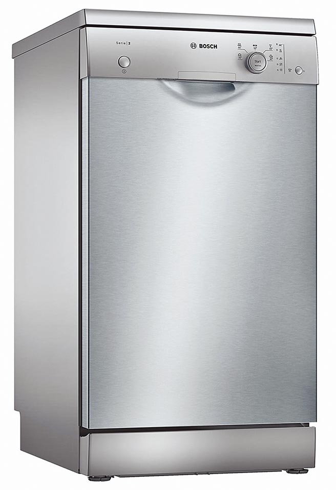 虾皮购物的BOSCH博世 9人份独立式洗碗机 SPS25CI00X，含基本安装，赠LAICA全域温控瞬热饮水机，原价3万7900元，优惠价3万6005元。（虾皮购物提供）