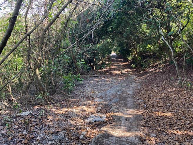 岡山區山隙路10巷道路破損嚴重，水保局後續將重建道路與排水設施。（邱志偉服務處提供／林瑞益高雄傳真）