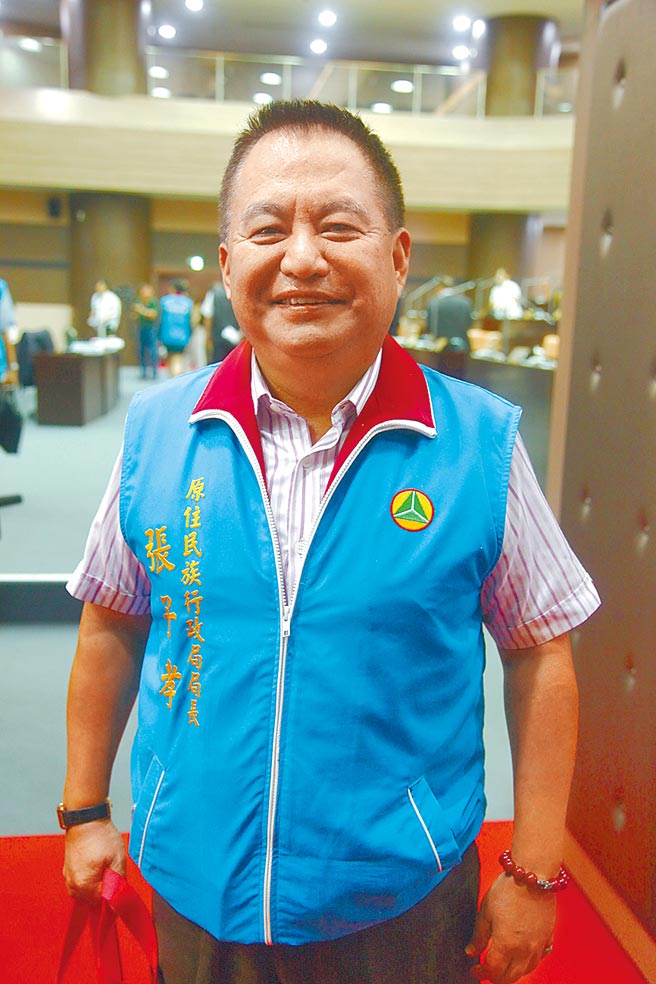 前仁爱乡长张子孝，10日起代理仁爱乡长。（廖志晃摄）