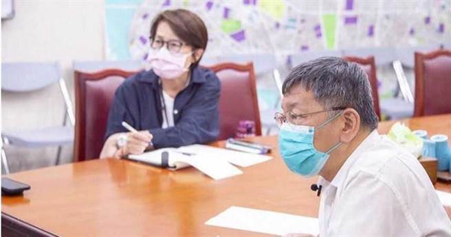 台北市副市長黃珊珊指出，中央提供給地方政府的資料並不完整，「我們真的像蒙著頭打仗。」「過去這一年多，我都很痛苦」。（圖／擷取自黃珊珊臉書）