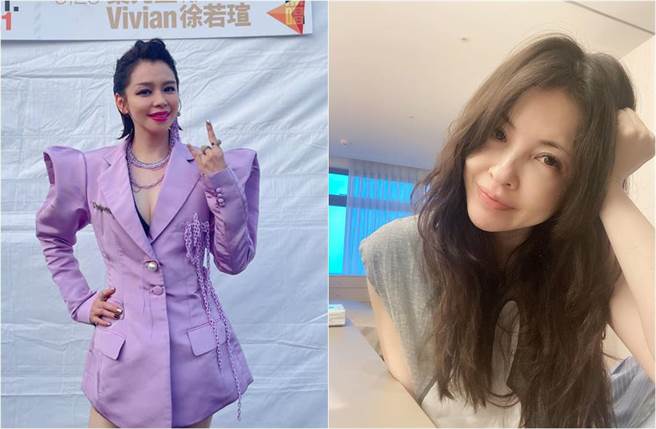 徐若瑄、何如芸都分别发文谈疫情。（图／取材自徐若瑄 Vivian Hsu、何如芸 Michelle Ho脸书）