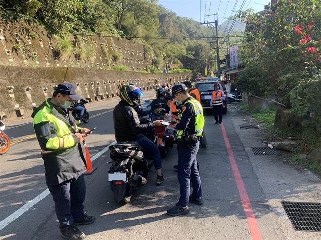 新北警规画3天北宜公路测速大执法。（新北市交通警察大队提供）