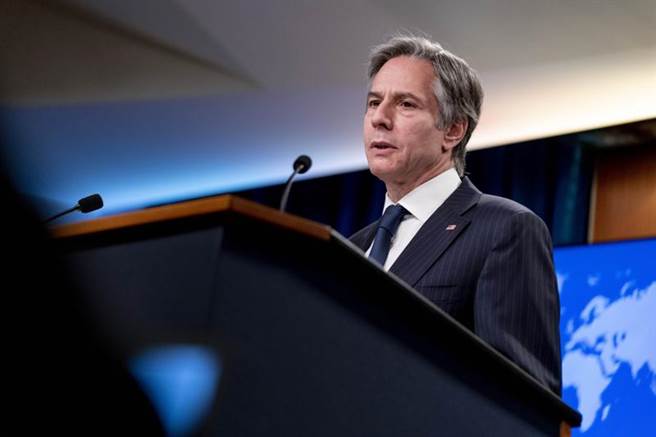 美国国务卿布林肯今天度指控中国对待穆斯林与其他宗教和少数族裔的行为是种族灭绝，并再将一名中国官员列入制裁名单。(图/美联)