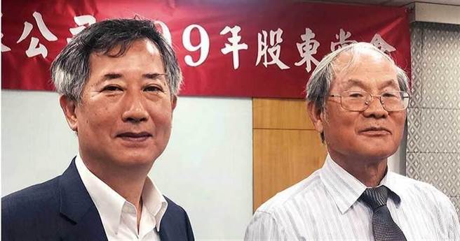 現任漢唐董事長陳朝水，圖右。（本報資料照）