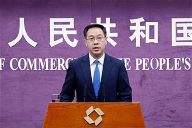 大陆商务部新闻发言人高峰。(摘自大陆商务部官网)