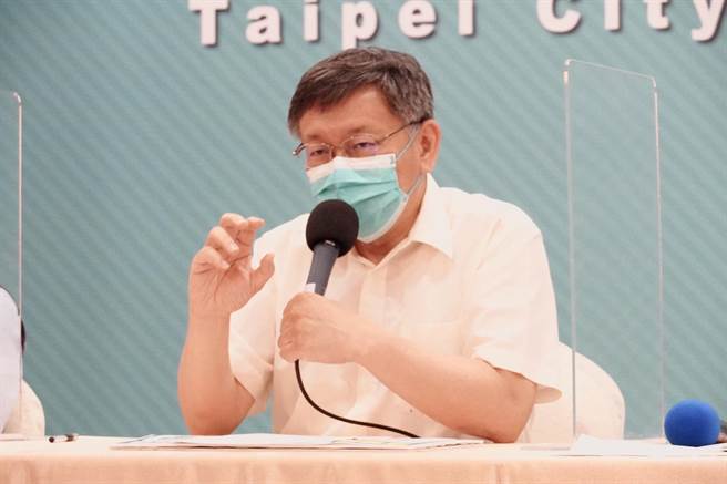 台北市长柯文哲。（黄婉婷摄）