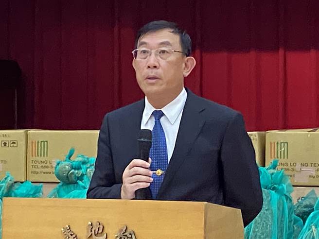 高检署长邢泰钊称许检嘉义检警破获大麻集团 。（廖素慧摄）