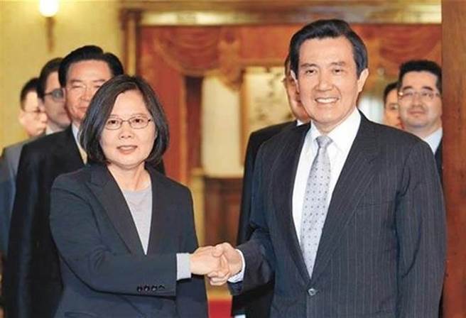 總統蔡英文、前總統馬英九。(圖/本報資料照，姚志平攝)
