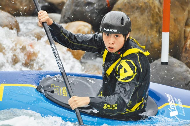 台湾轻艇好手张筑涵夺下东京奥运门票。（中华民国轻艇协会提供）